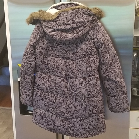 💕ROXY💕 Ellie Waterproof Snow Jacket ~ Grey Print - Picture 11 of 16